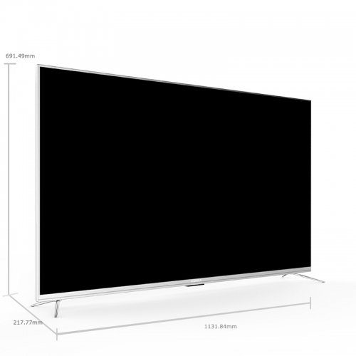 康佳（KONKA）R50U 50英寸4K超高清31核金属边框HDR智能液晶平板电视（银色）