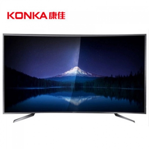 康佳（KONKA） 55英寸曲面4K超高清智能HDR液晶平板电视机 QLED55X60U